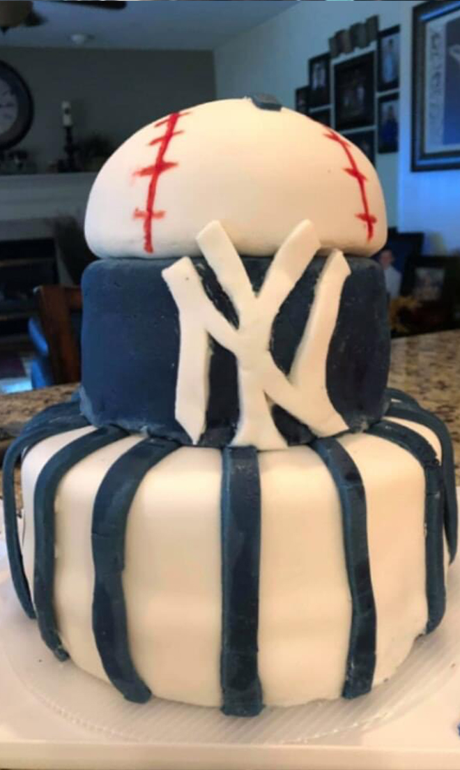 Haitian Sensation - Baseball cake.