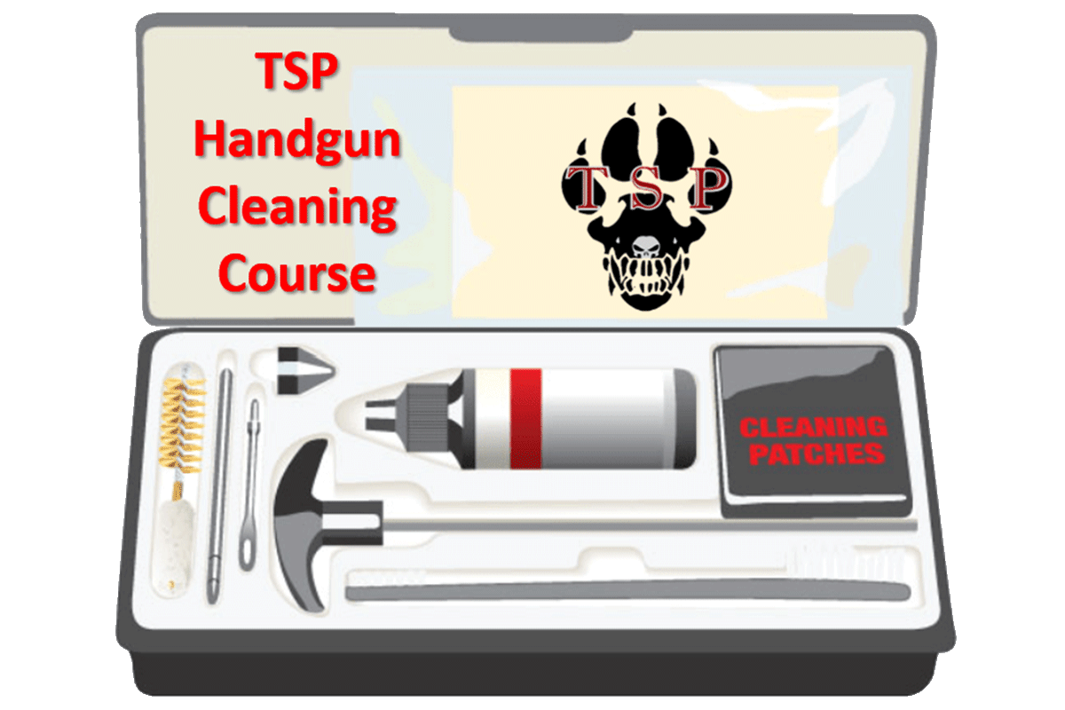 The Sheepdog Project handgun cleaning course.