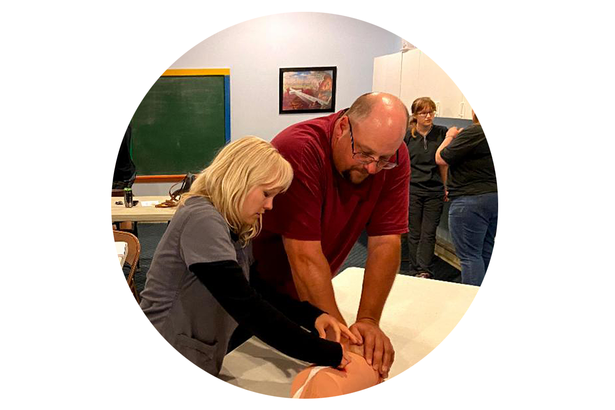 The Sheepdog Project team of professionals are certified Stop The Bleed Trainers.